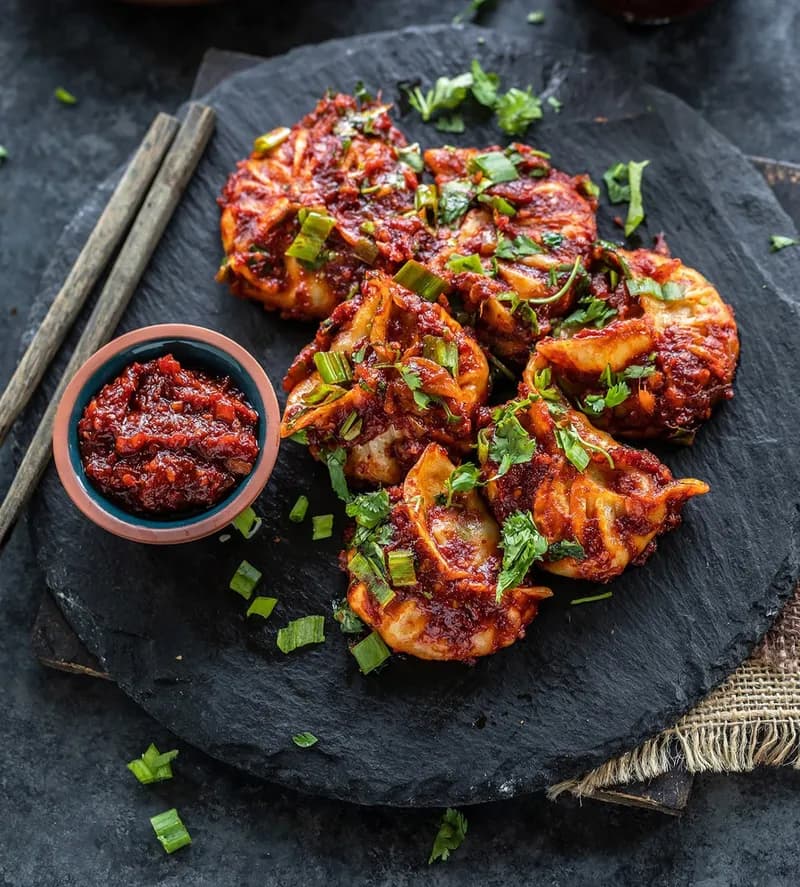 Schezwan Momo Veg