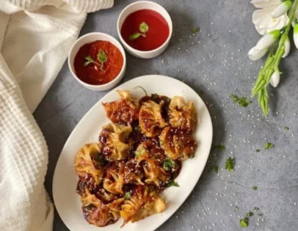 Hot Garlic Momo Non Veg