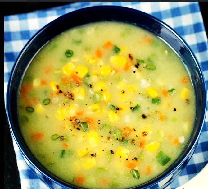 Sweetcorn Soup Veg
