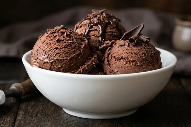 Chocolate Icecream ( 3 scoops )