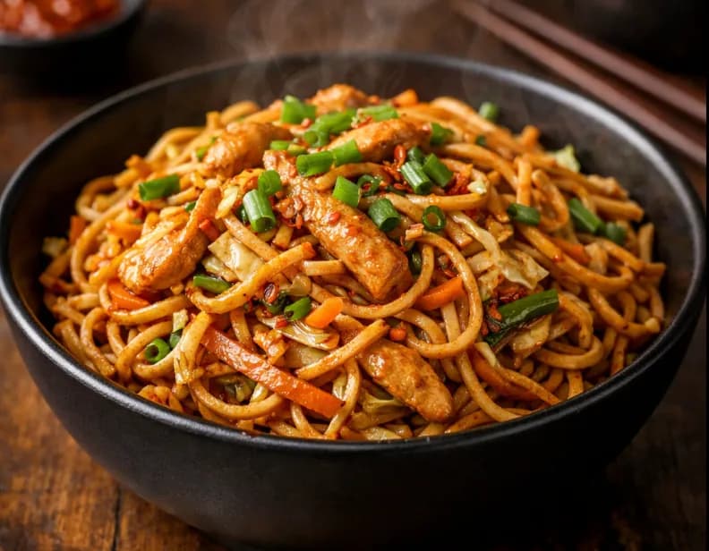 Non Veg Schezwan Noodles