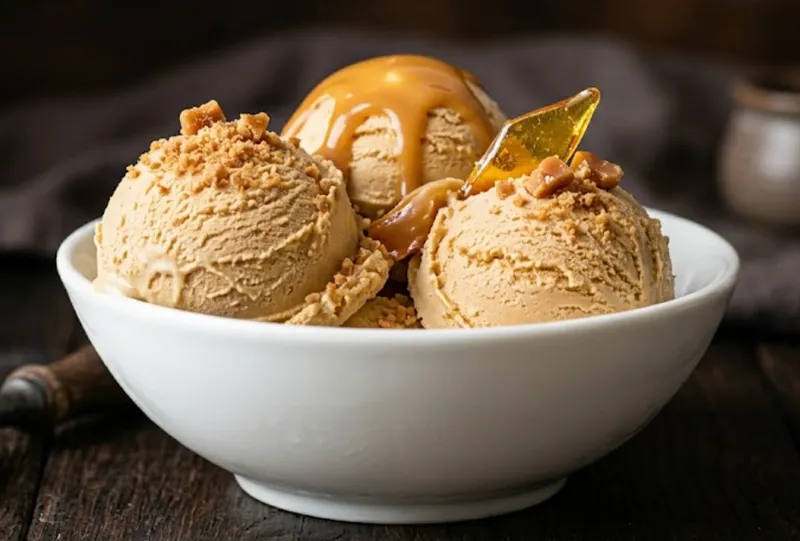 Butterscotch Icecream ( 3 scoops )