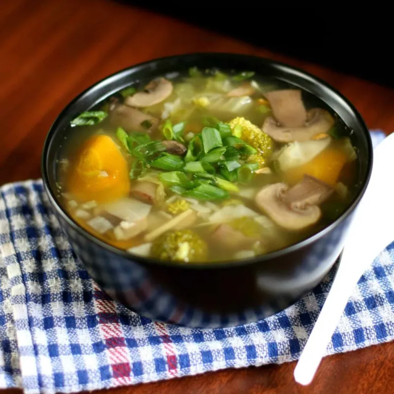 Veg clear Soup