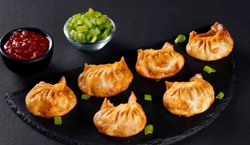 Friend Momo veg ( 5 pcs )