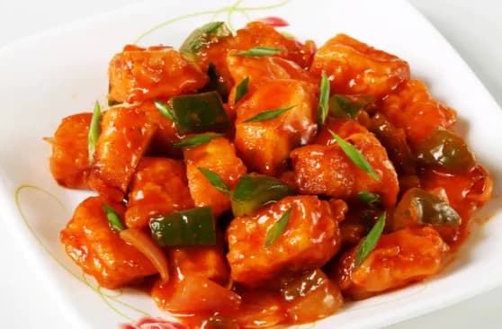 Dry Chili Paneer (6 piece)