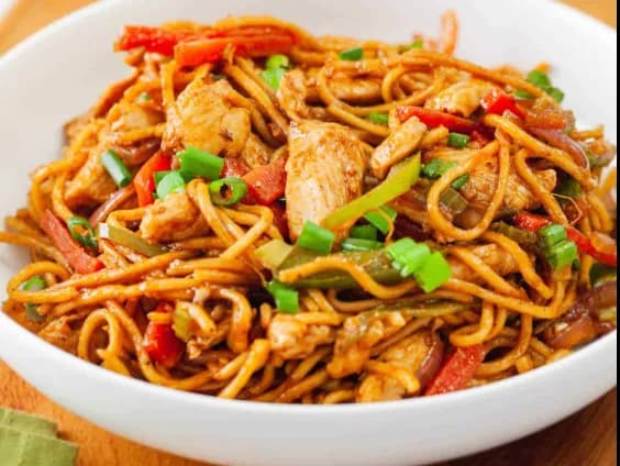 Egg Chicken Schezwan Hakka