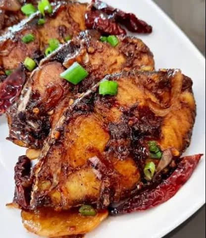 Dry Chili Fish (6 piece)