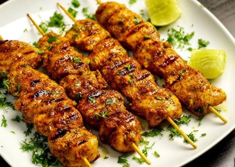 Chicken Seekh Kabab (6 piece)