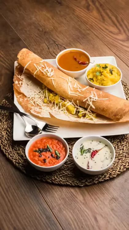 Paneer Butter Masala Dosa