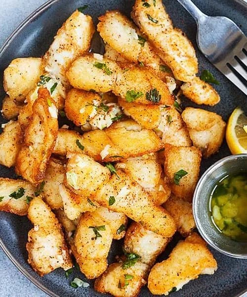 Butter Garlic Fish ( 6 pcs )