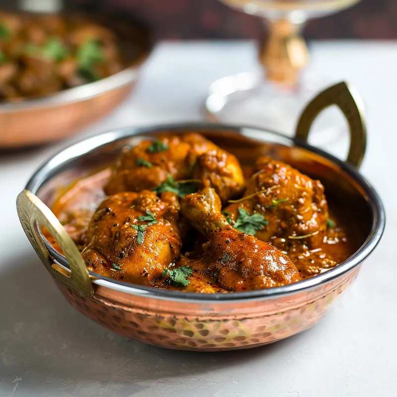 Chicken Kadhai ( 4 pcs )