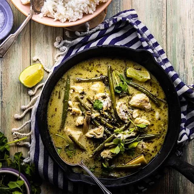 Thai Green Curry Fish Gravy