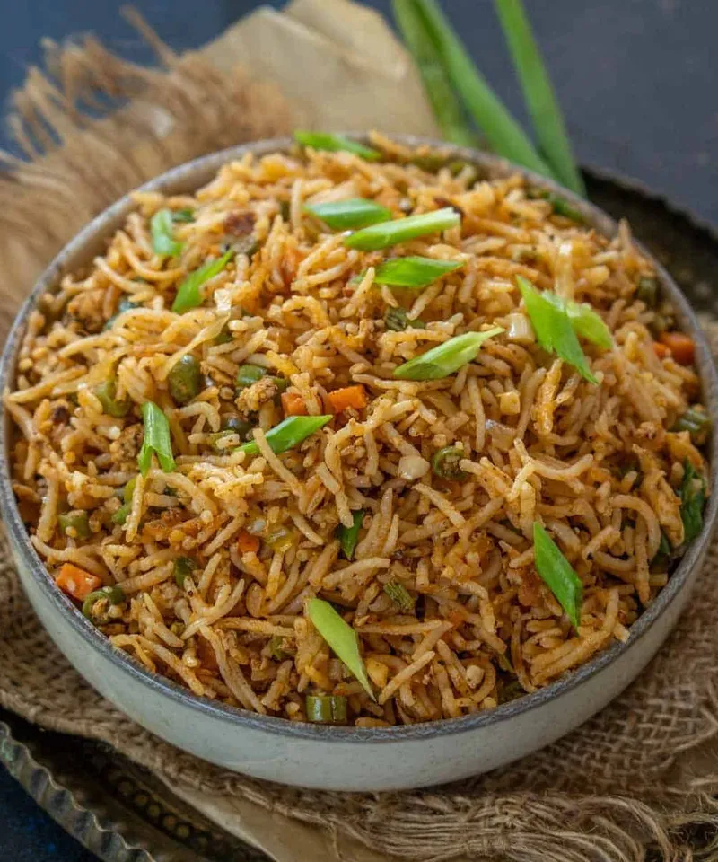 Schezuan Fried Rice (Egg)
