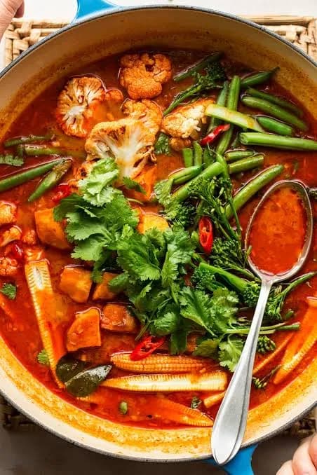 Thai Red Curry Veg