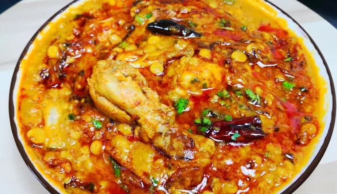 Chicken Dal Tadka