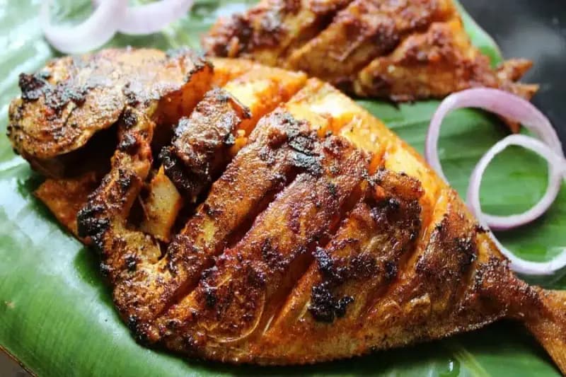 Pomfret Masala Fry ( 1 pcs )