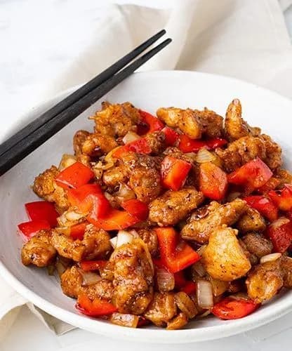 Red Pepper Chicken ( 6 pcs )
