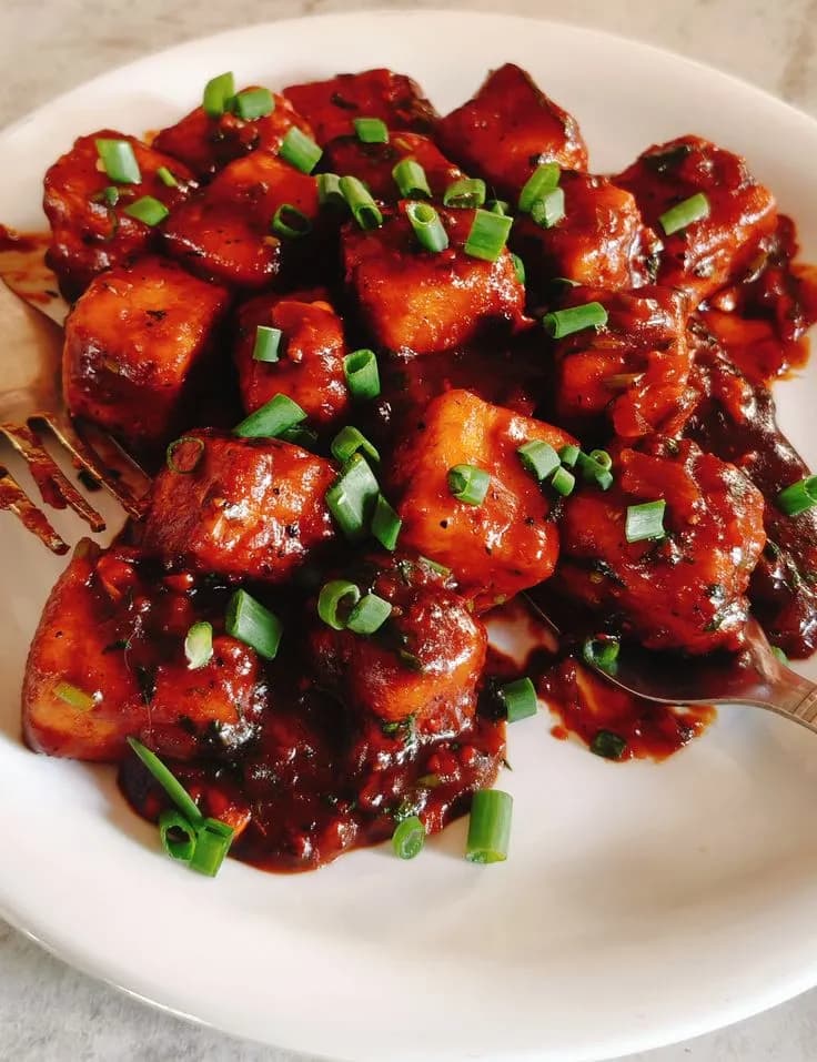 Paneer Manchurian Dry ( 6 pcs )