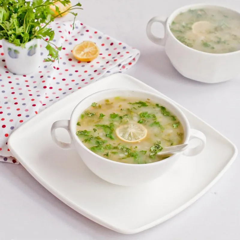 Lemon Coriander Soup (Non-Veg)