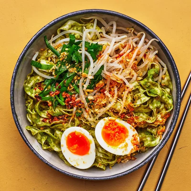 Thai Basil Noodles (Egg)