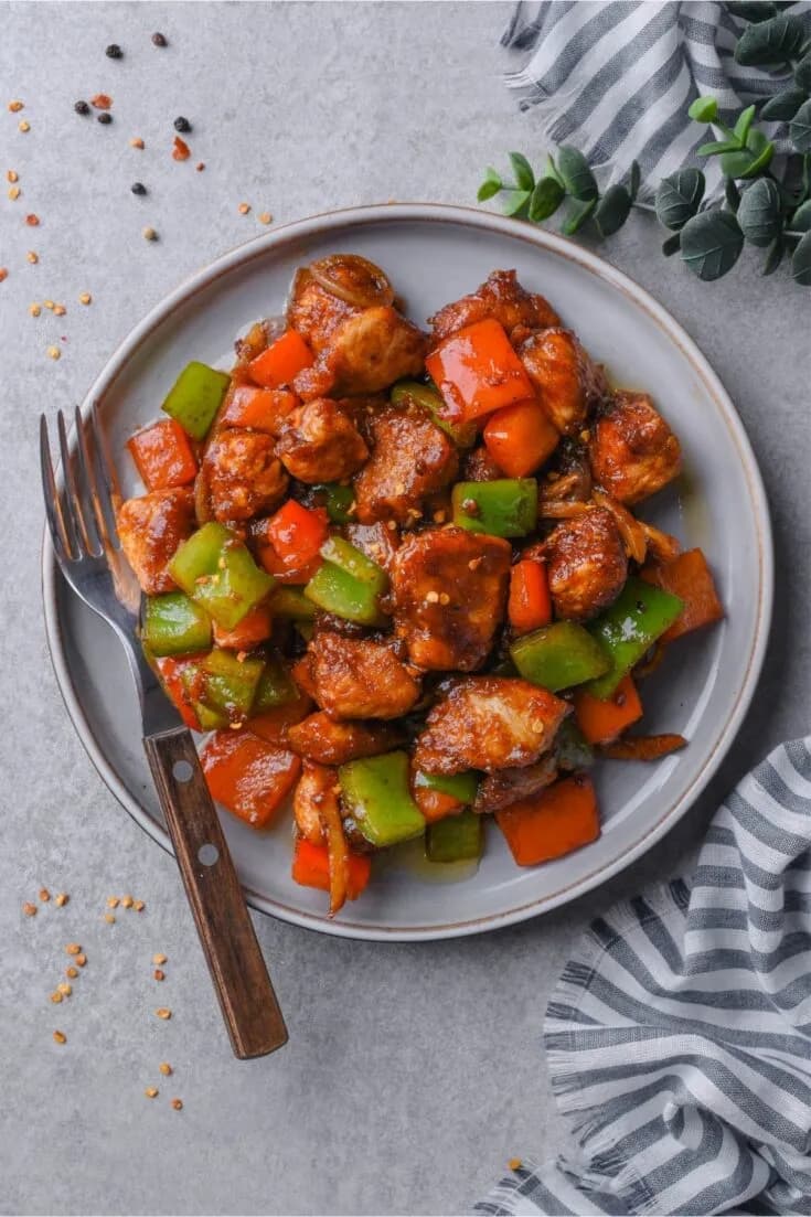 Schezuan Chicken ( 6 pcs )