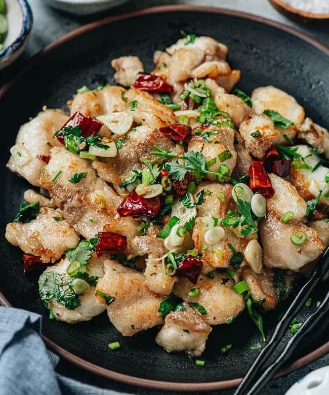Pan Fried Fish Salt & Pepper ( 6 pcs )