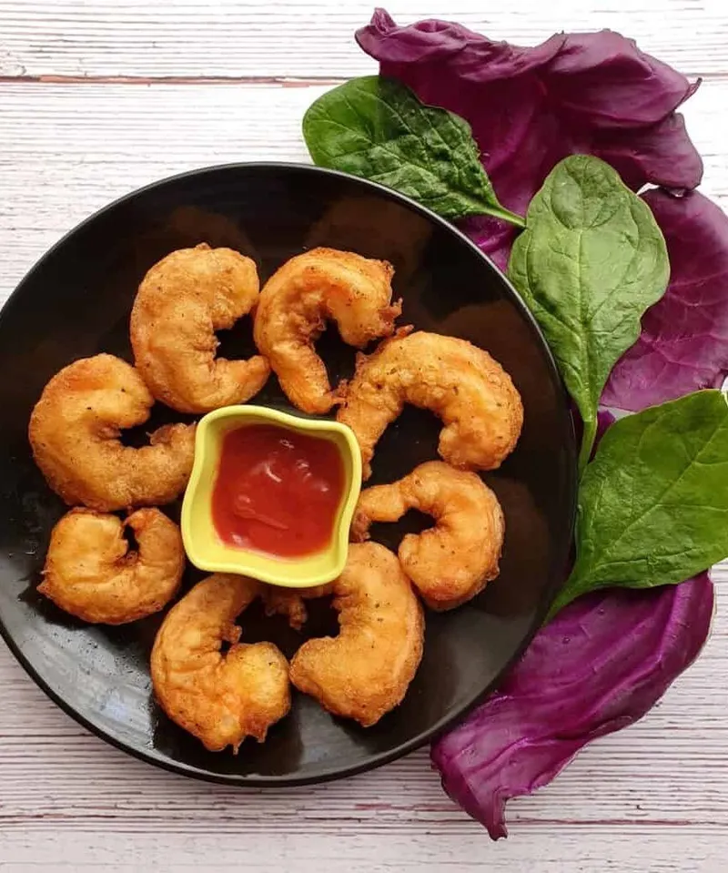 Golden Fried Prawn ( 5 pcs )