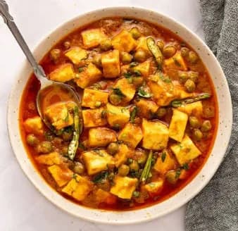 Matar Paneer