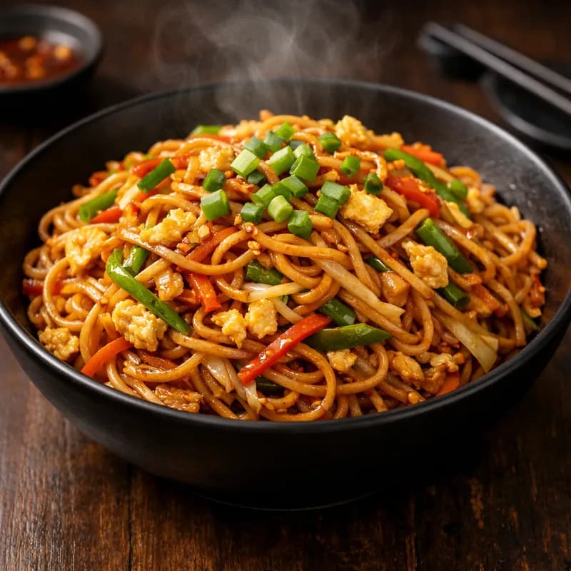 Sanghai Hakka Noodles (Egg)