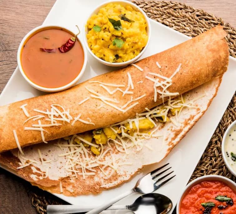 Cheese Plain Dosa