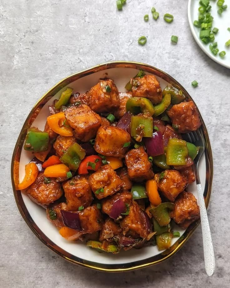 Chilly Paneer Dry