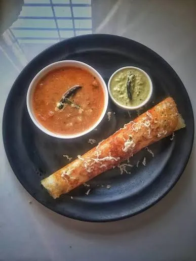 Butter Cheese Onion Masala Dosa