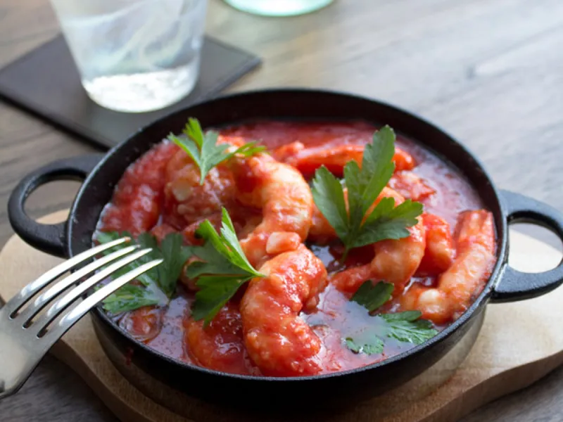 Hot Garlic Prawn ( 5 pcs )