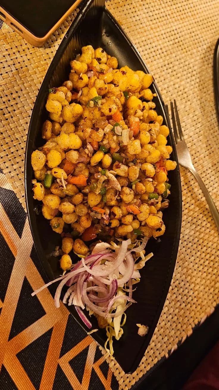 Crispy Chilly American Corn