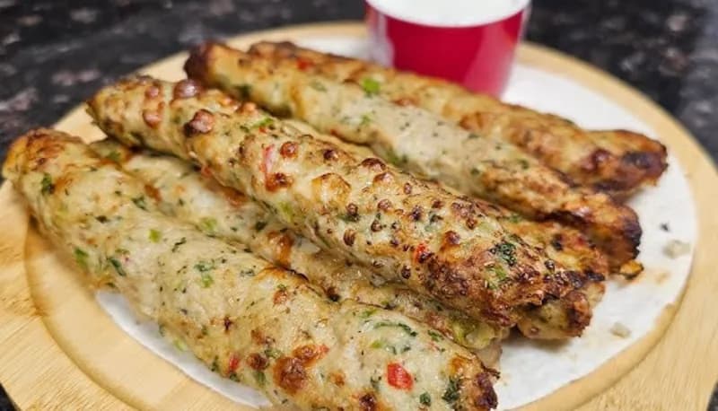 Chicken Cheese Sheek Kabab ( 6 pcs )