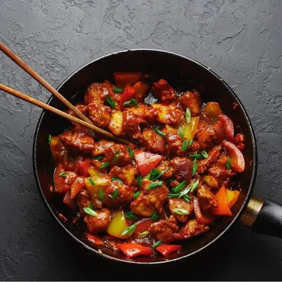 Chilly Chicken ( 6 pcs )