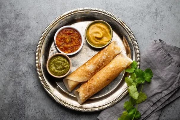 Onion Butter Masala Dosa