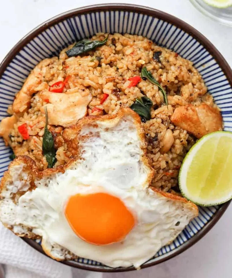 Thai Basil Rice (Egg)