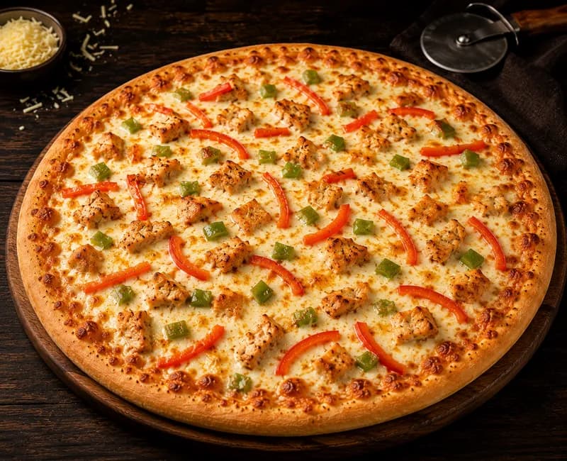 Chicken Cheese Pizza