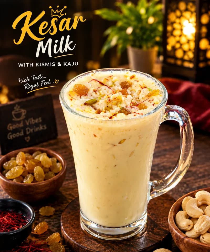 Badsahi Keshariya milk