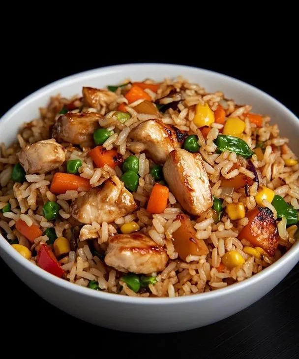 Dragon chicken fried rice
