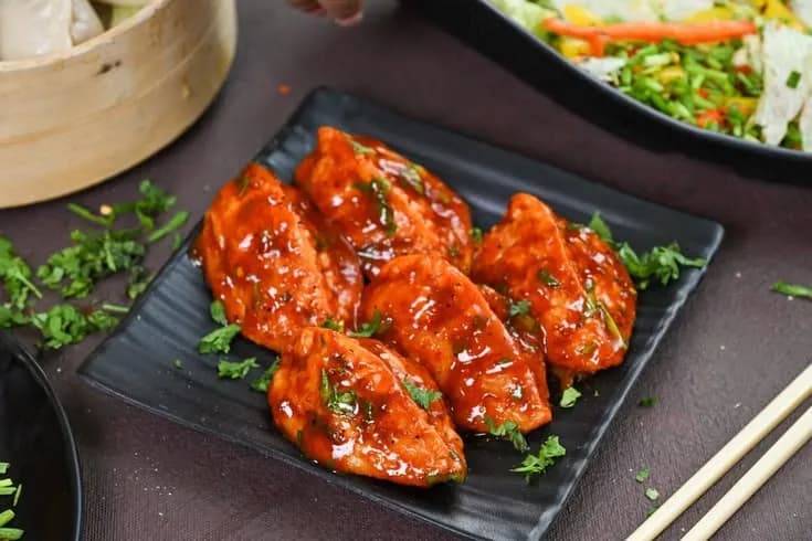 Chicken Schezwan Momo