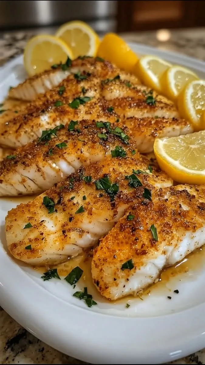 Butter Garlic Fish