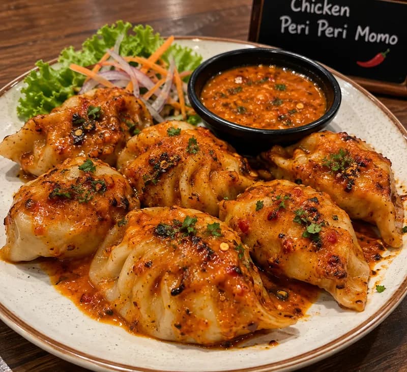 Chicken Peri Peri Momo