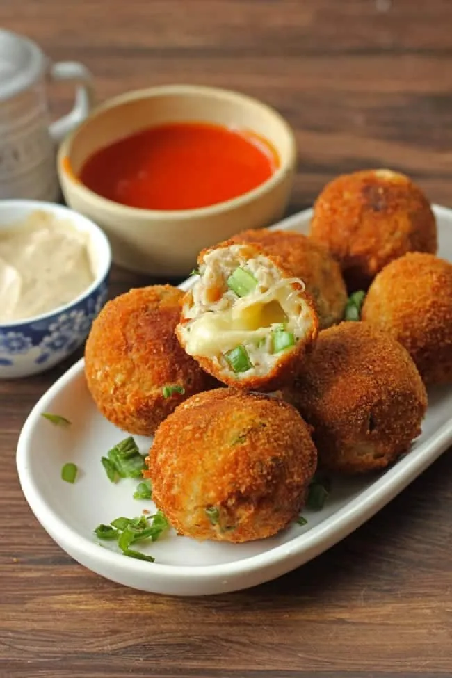 Cheesy Chicken Balls