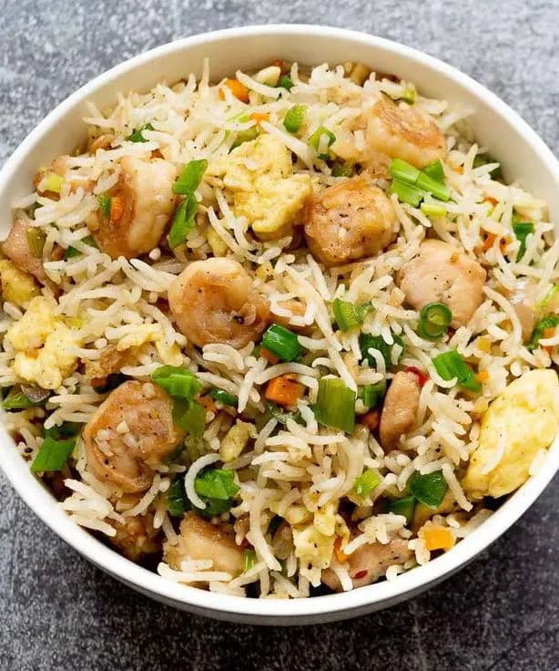 Oriental deluxe mixed fried rice