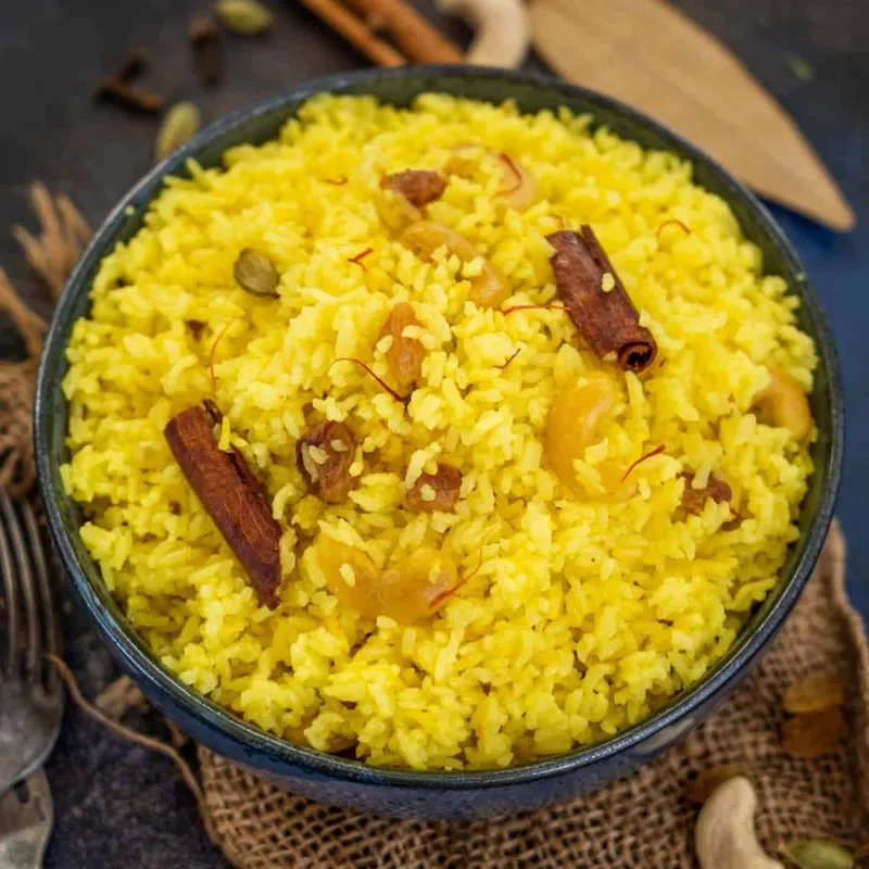 Ghee Basonti Dom Polao